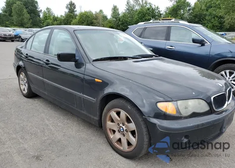2003 BMW 325 I z USA, uszkodzony, nr VIN WBAET37453NJ33624